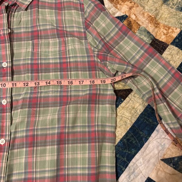 Lauren Ralph Lauren / Lauren Jean Co Button down long sleeve top - M - Picture 6 of 7